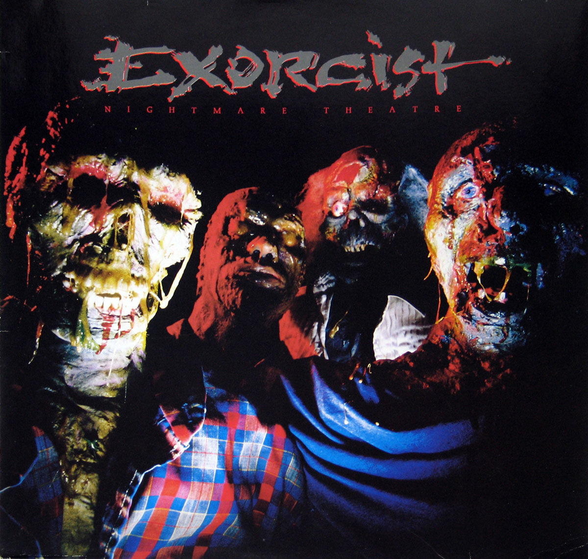 EXORCIST - Nightmare Theatre album front cover vinyl record